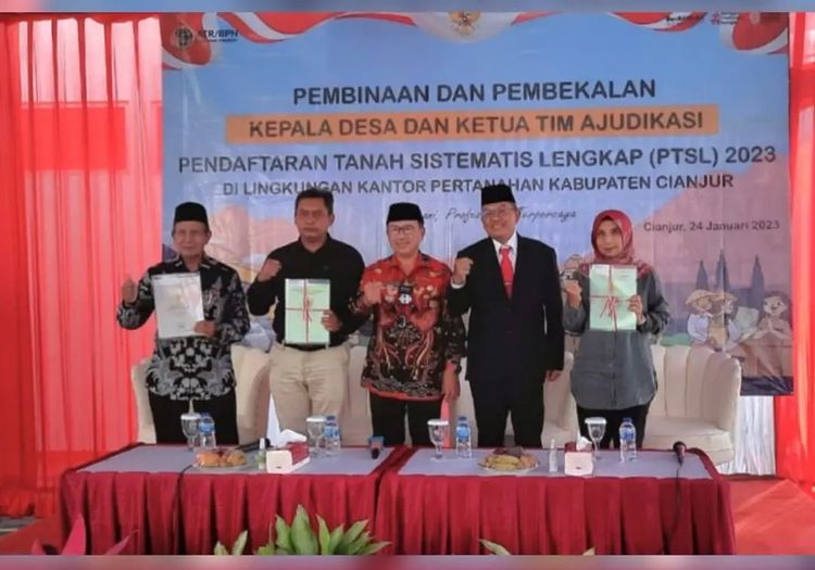Penyerahan Sertifikat Barang Milik Negara Aset Pemerintah Provinsi Jawa Barat